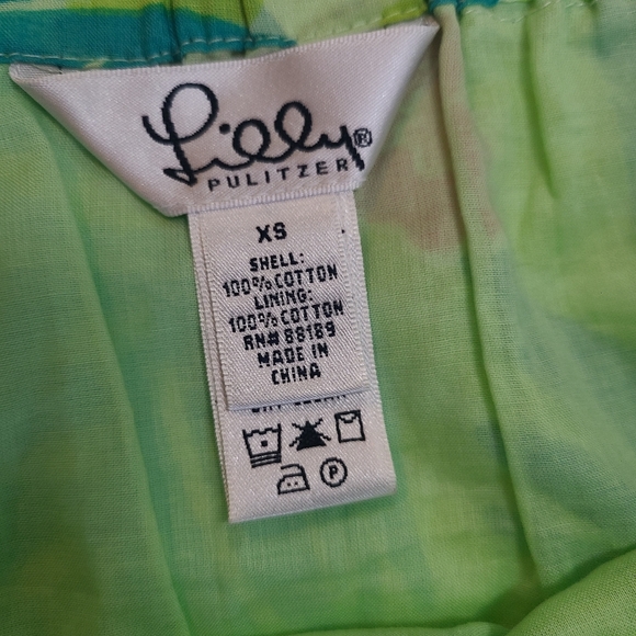 Lily Pulitzer Dopanine Tiered Colorful Summer Travel Skirt Size XS - Picture 3 of 9